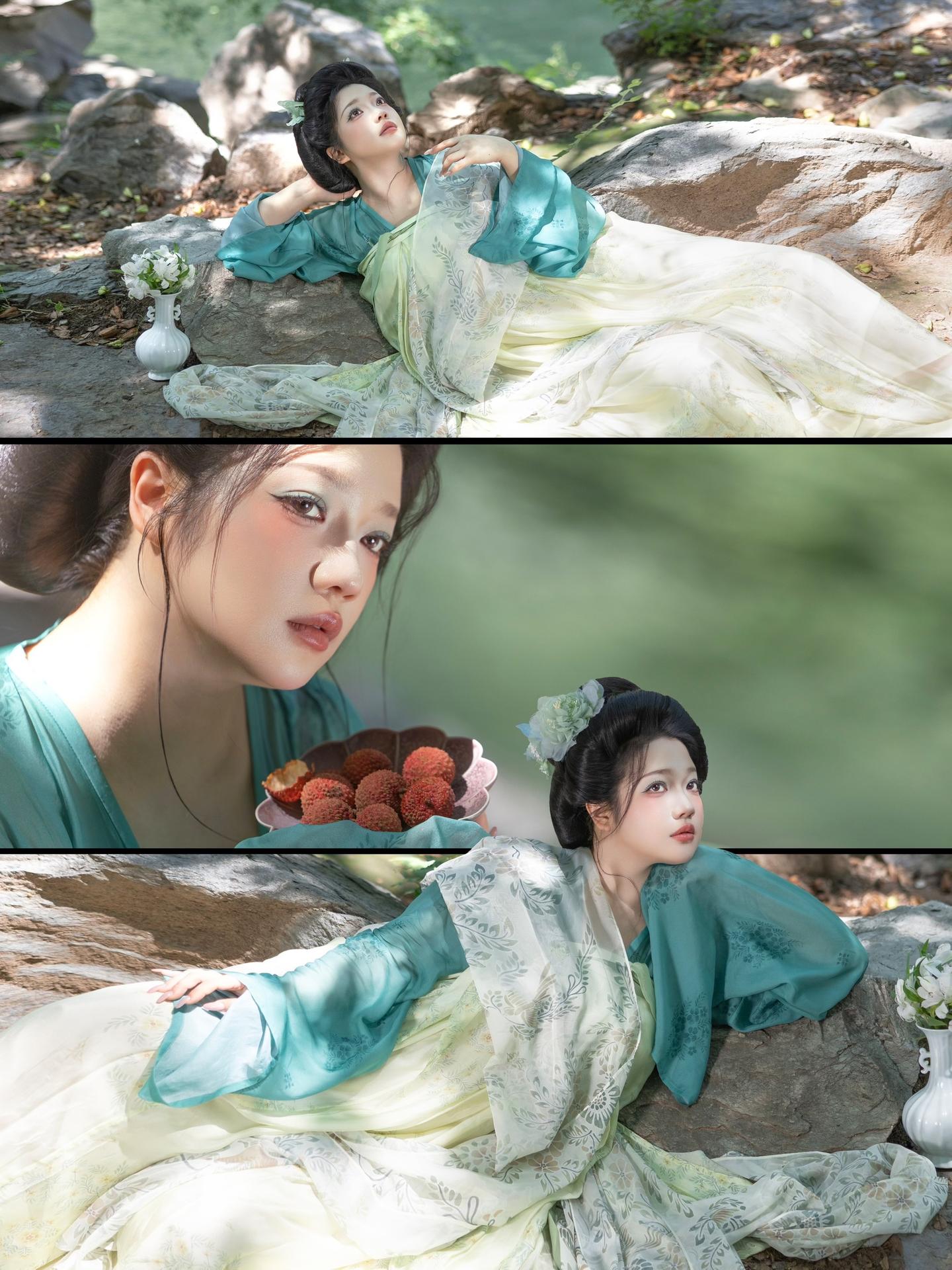 ‘ 夏天当然要拍绿色啦～ ’