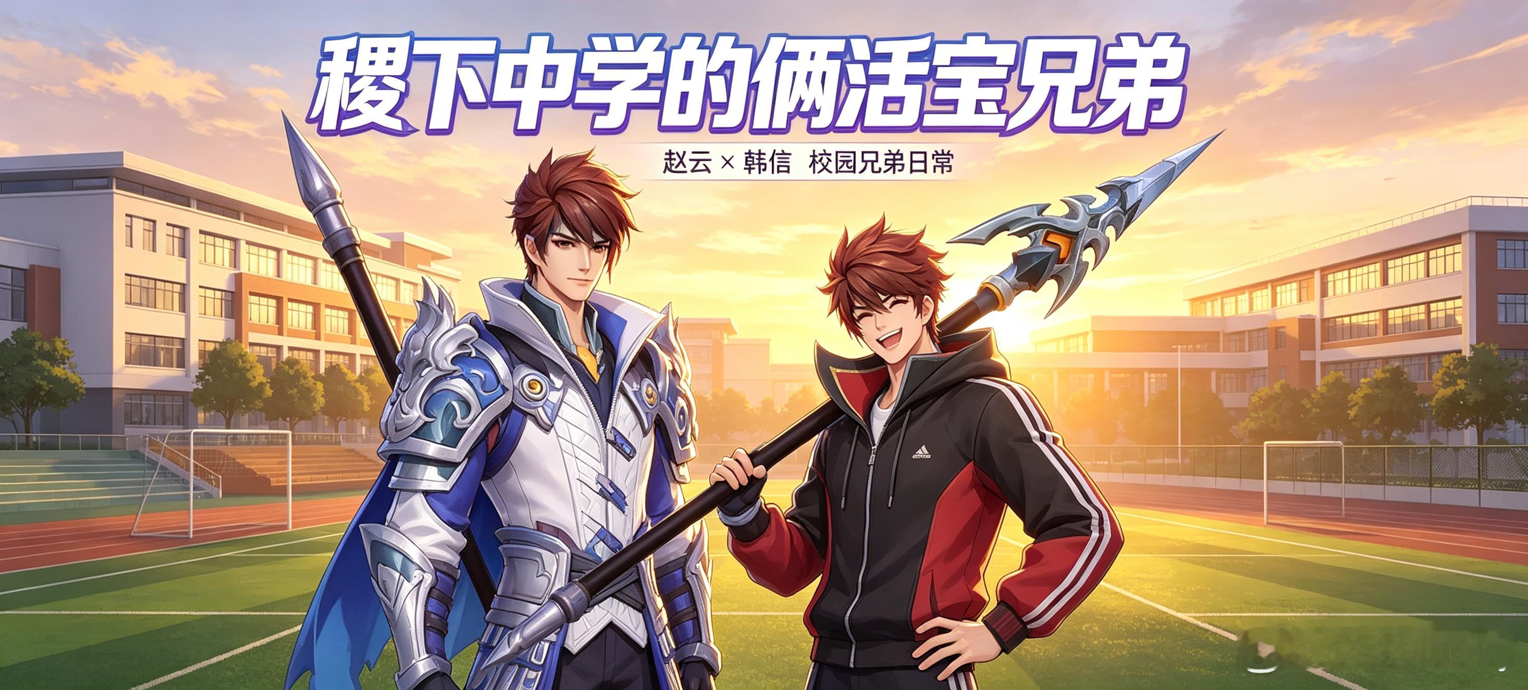 王者荣耀王者农小说大赛小王夏令营峡谷夏日笔记 《稷下中学的俩活宝兄弟》稷下中学高