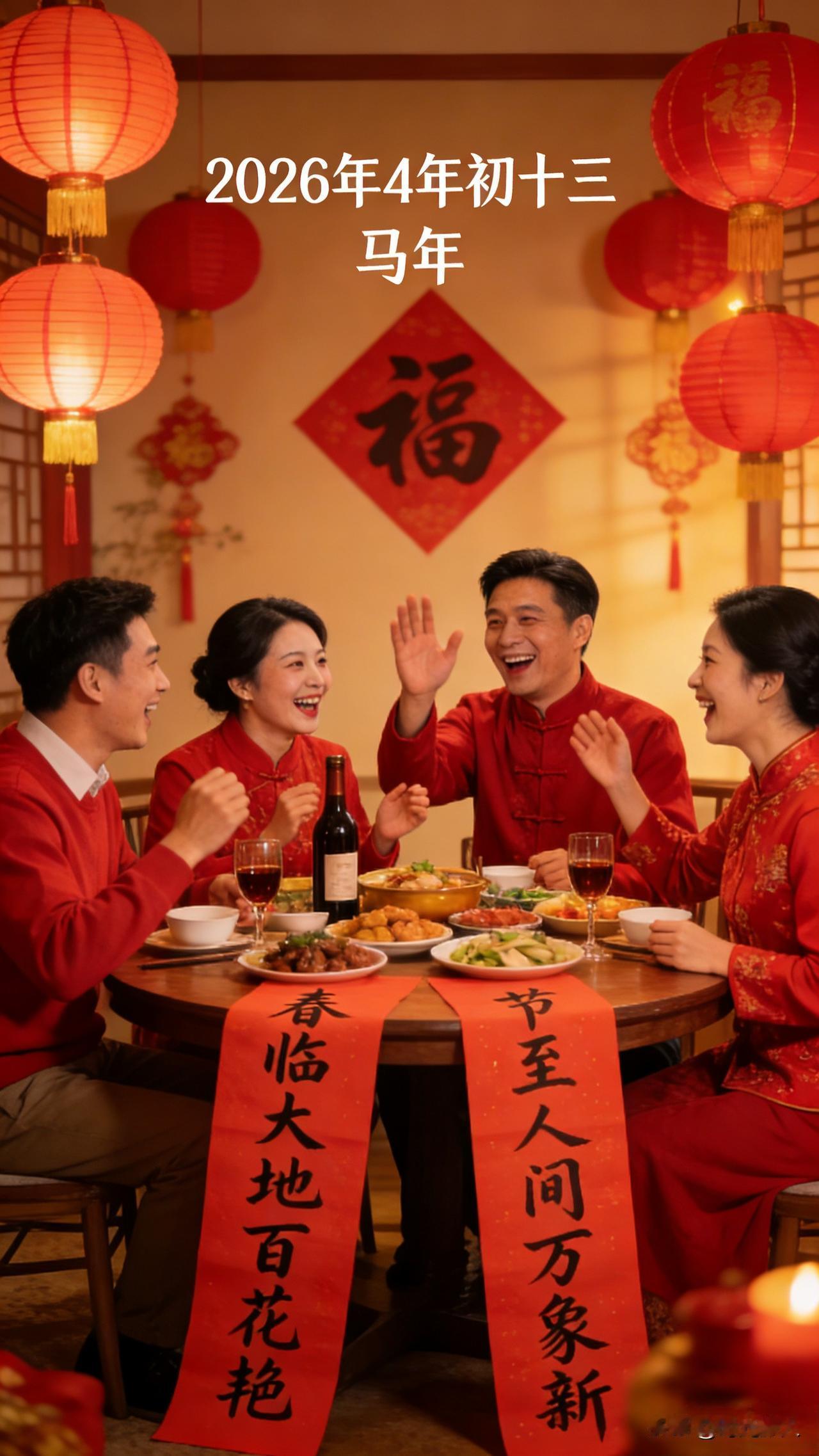 今天大年初三酒过三巡，老伙计们，换个玩法助助兴！
 
不按套路出牌，我写下联，你