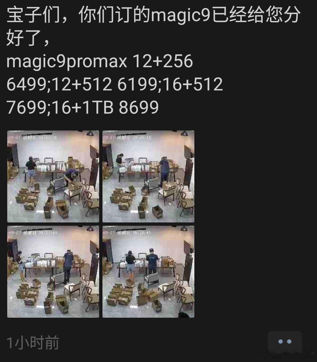 荣耀 Magic 9 Pro Max 的线下价格不知道保不保真，16+512 7