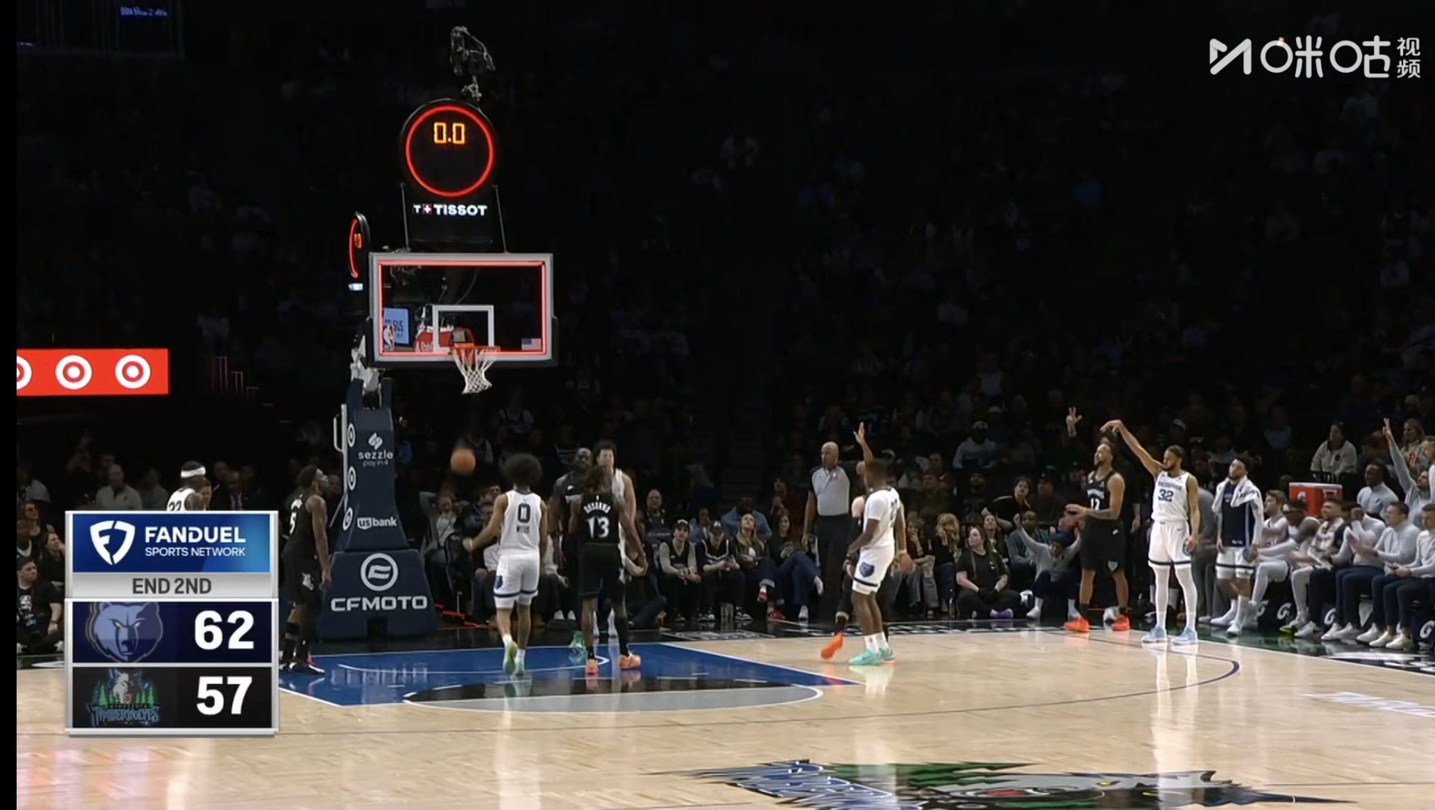 当吕大将军投中压哨三分，他现在厉害的有点陌生了，下一场你将面对老东家