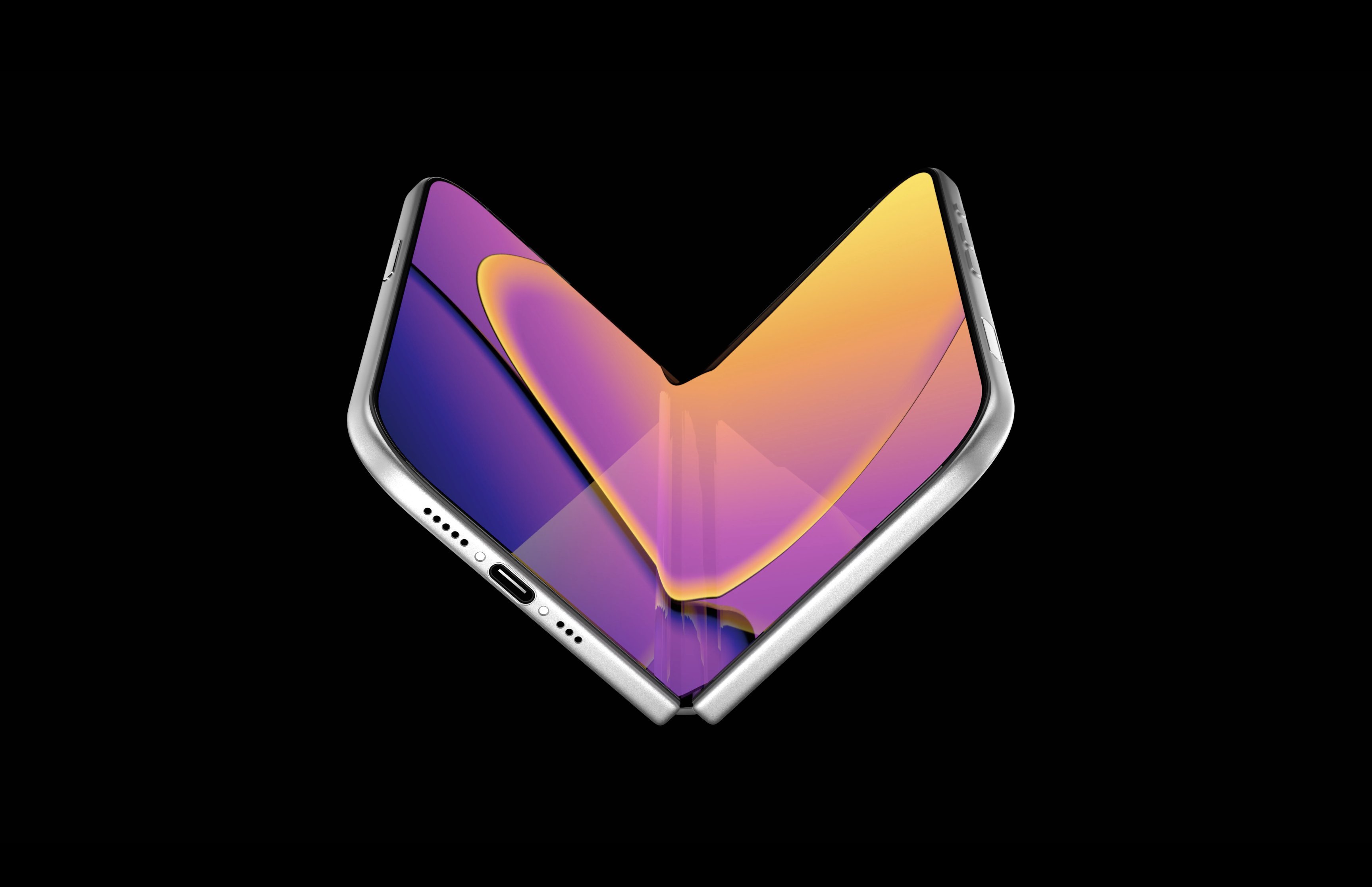首款可折叠iPhone屏幕尺寸曝光苹果首款可折叠iPhone将配备7.8英寸内屏