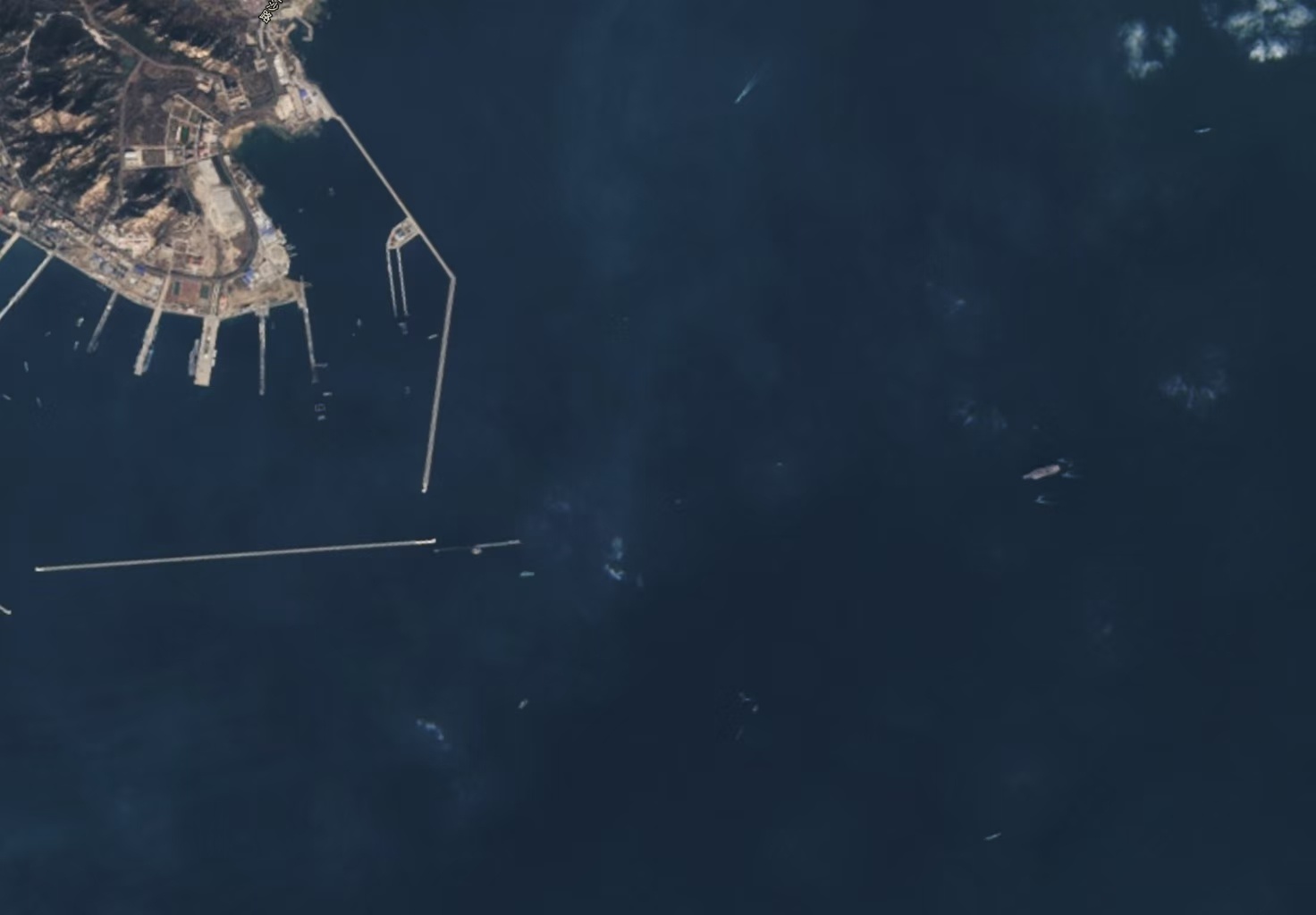 双航母同框北方版 