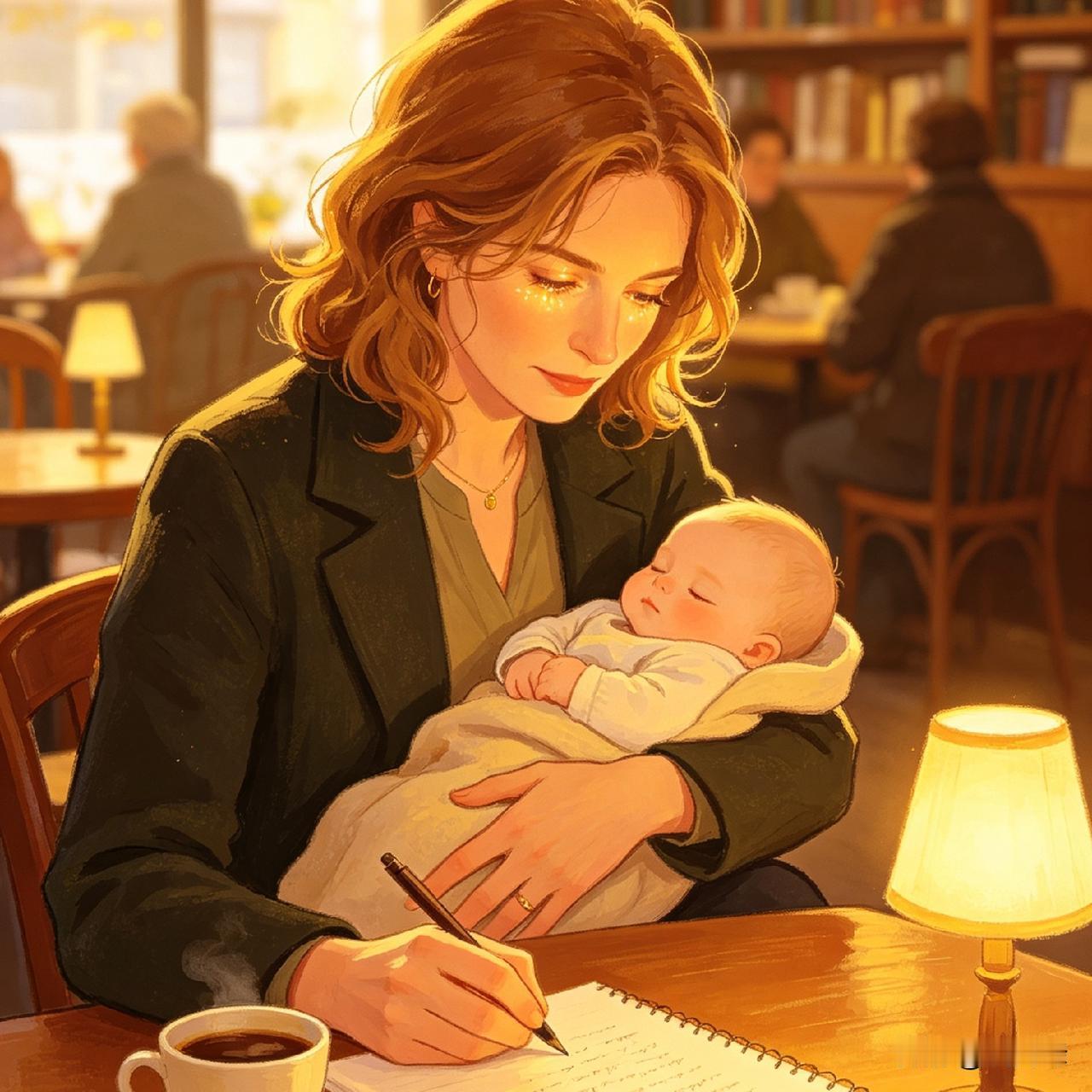 写出《哈利波特》的罗琳，曾是单亲低保妈妈。
离婚失业、身无分文，推着婴儿车在街头