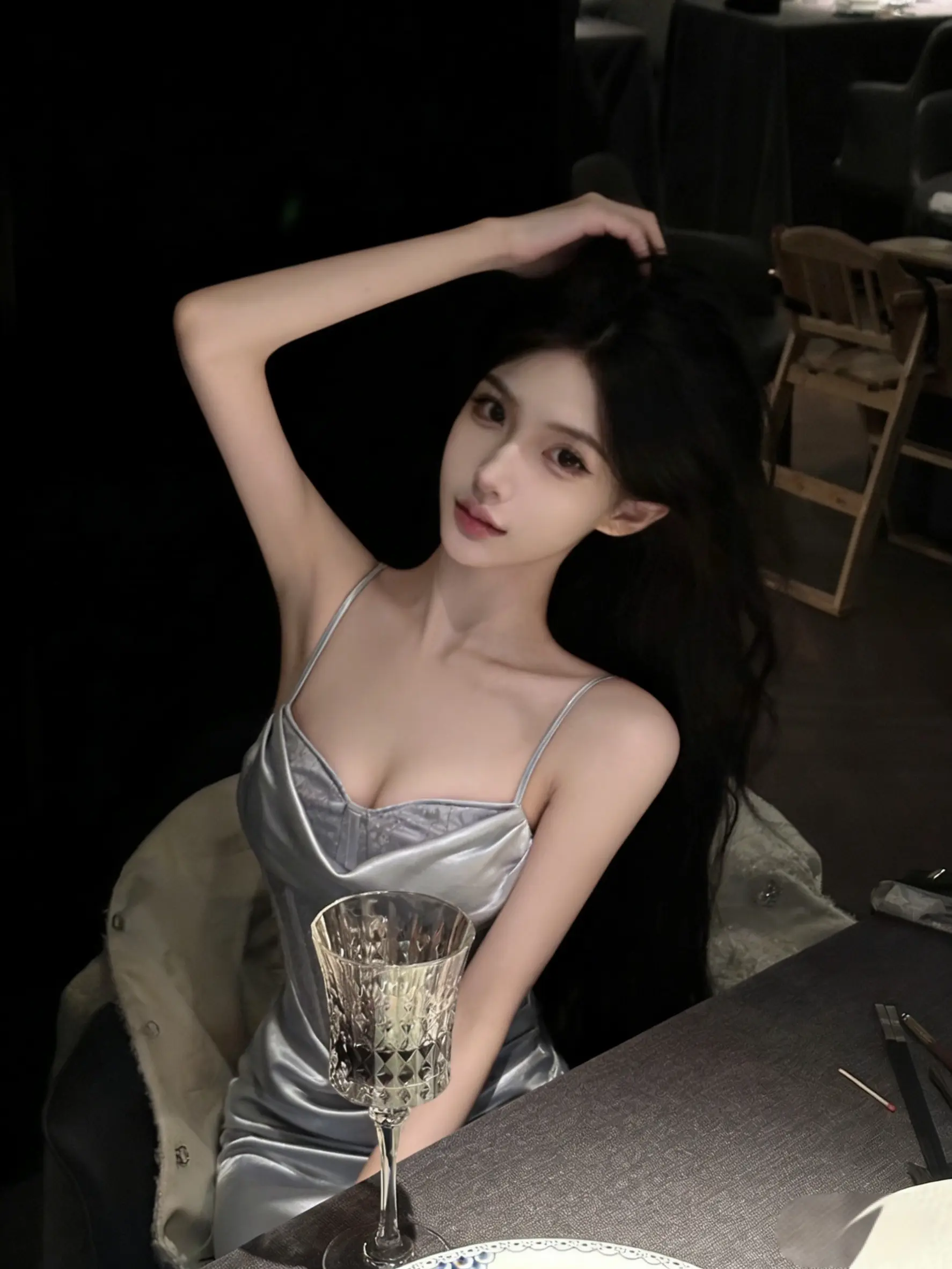 穿搭 御姐 清冷气质 温柔御姐 清冷裙