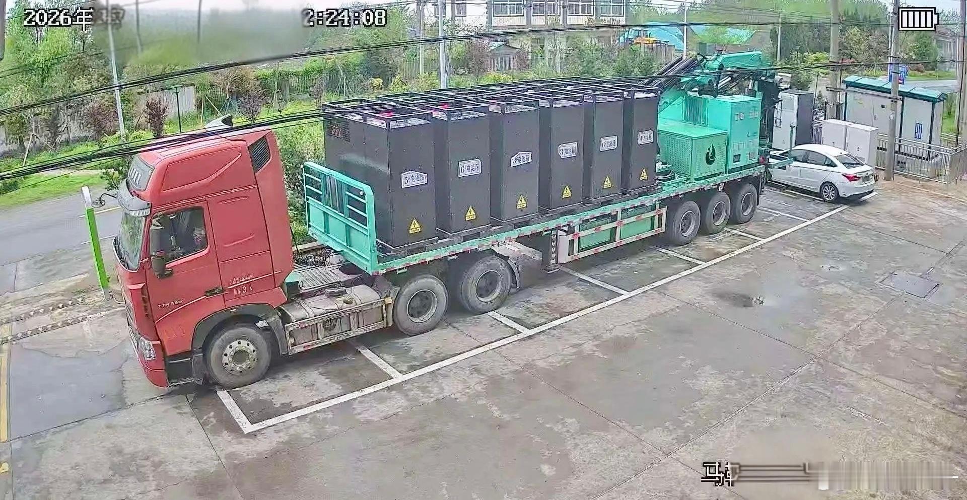 3000度移动储能车 