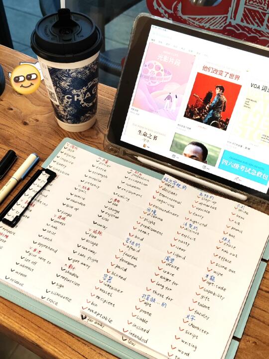 发现同义替换放一起背真的巨清晰