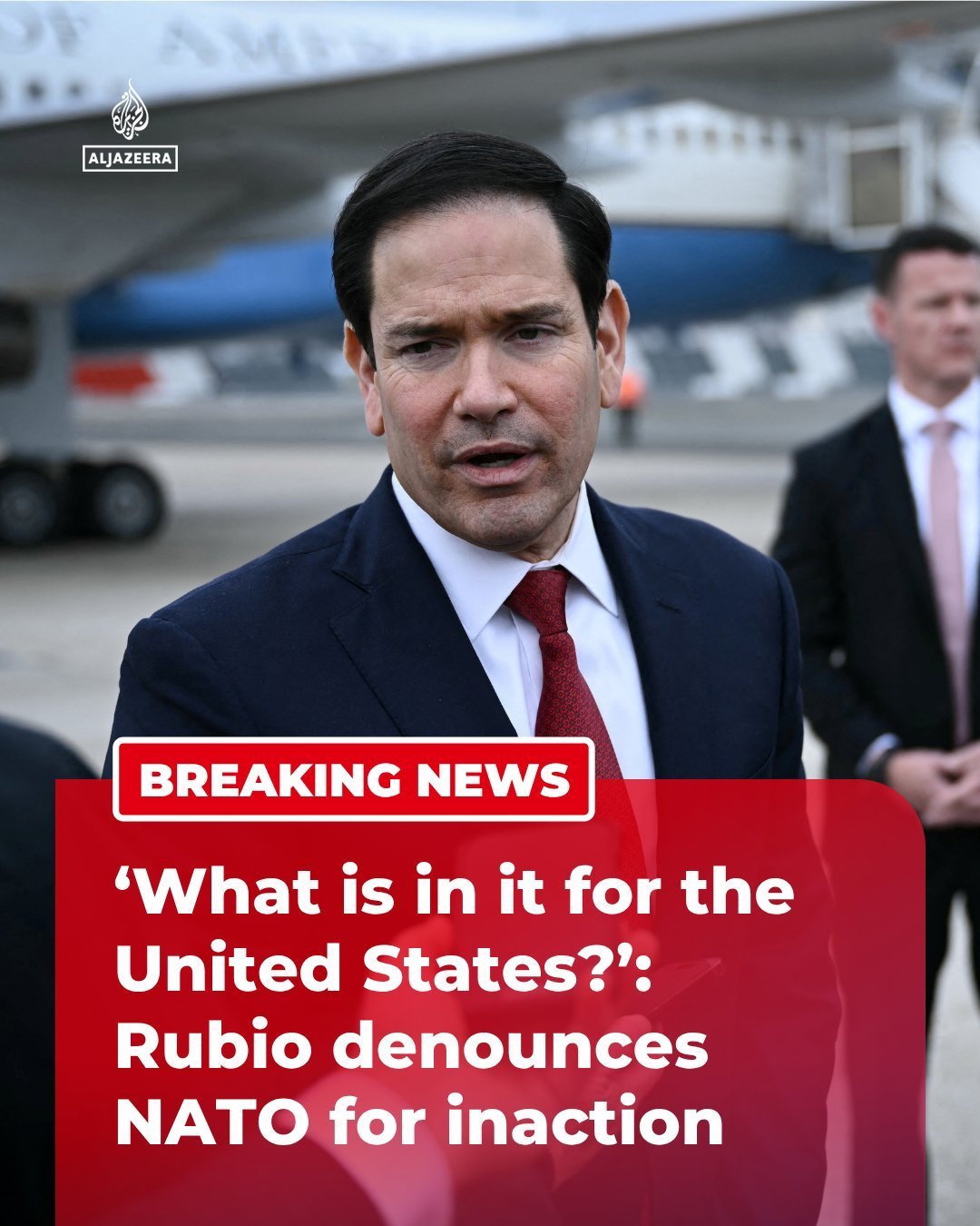 美国国务卿鲁比奥:“像西班牙这样的北约成员国…拒绝我们使用他们的领空…他们还引以