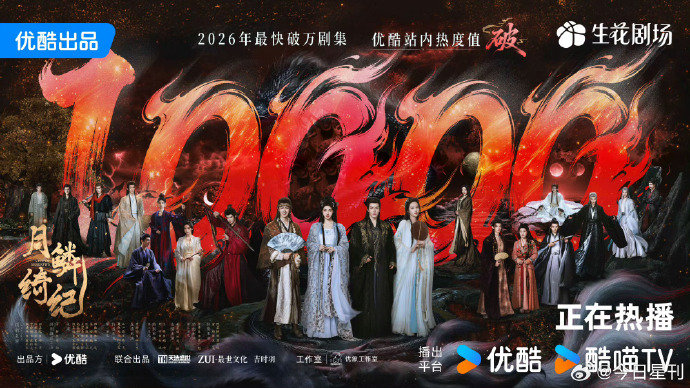 陈都灵两大平台破万陈都灵两大平台破万剧 陈都灵两大平台破万,恭喜嘟嘟啦！！ 