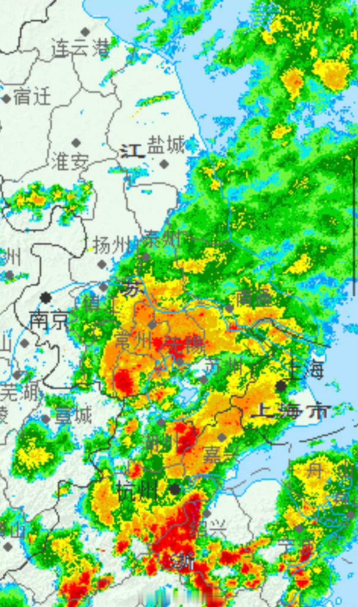 无锡暴雨注意安全 西安·华严寺