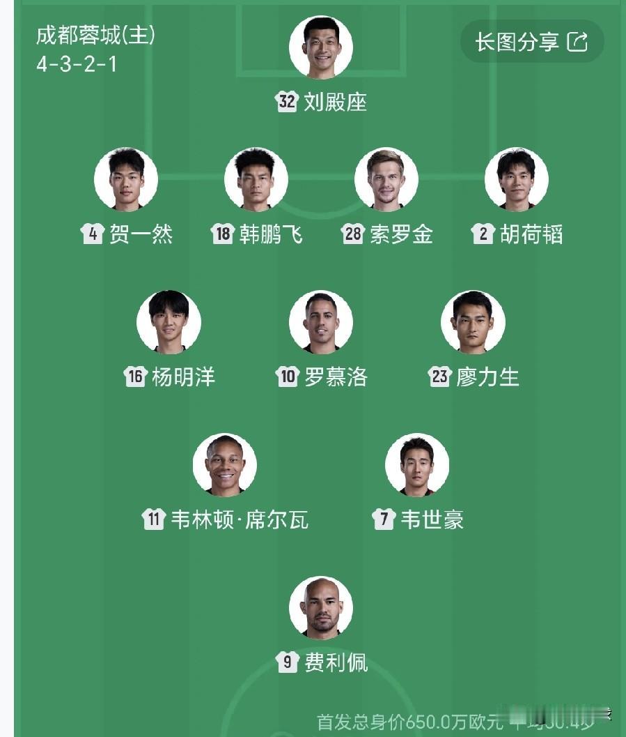 8月首场中超联赛，成都蓉城主场迎战武汉三镇不容有失。7月四连平，成都蓉城依然能大