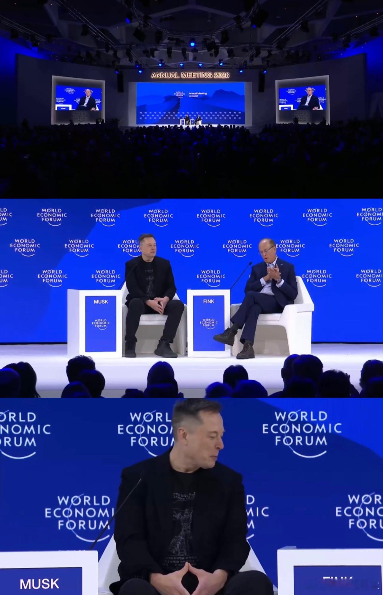 马斯克在2026达沃斯世界经济论坛的最新分享：——————【特斯拉】——————