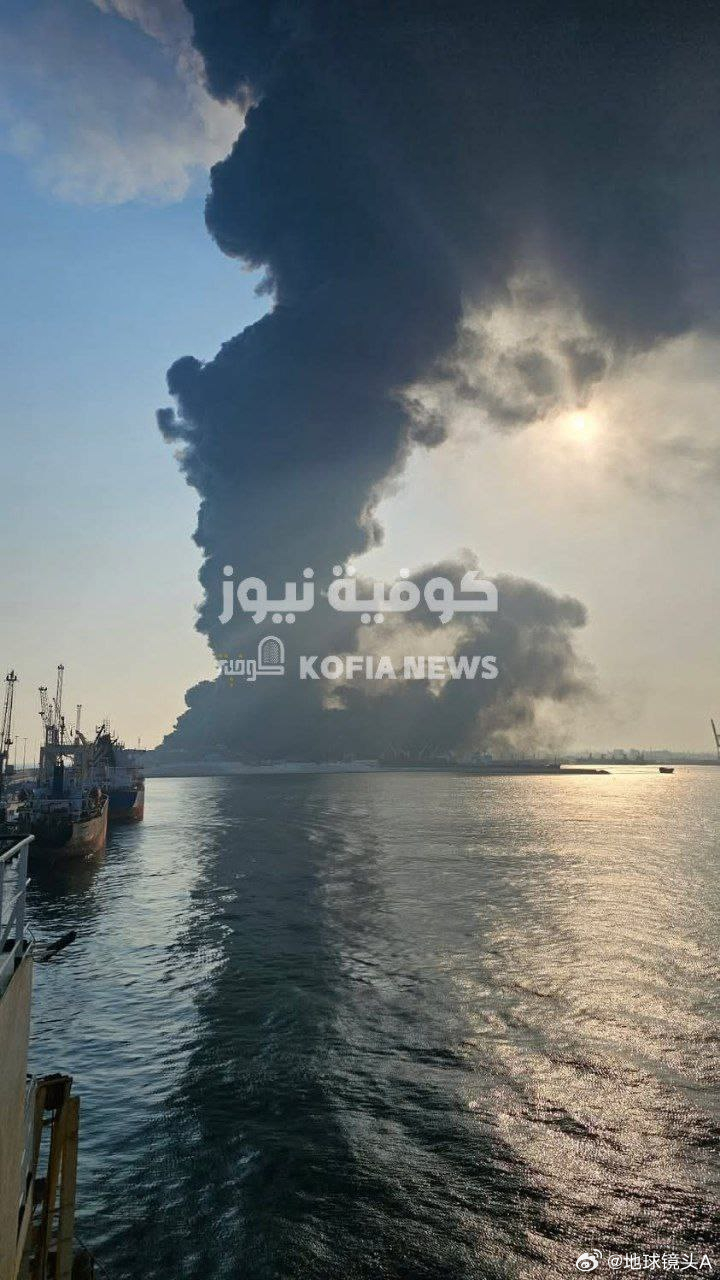 伊朗多弹头导弹袭击美军基地 阿曼，塞拉莱港。遭不明来源打击后特朗普说对伊行动即将