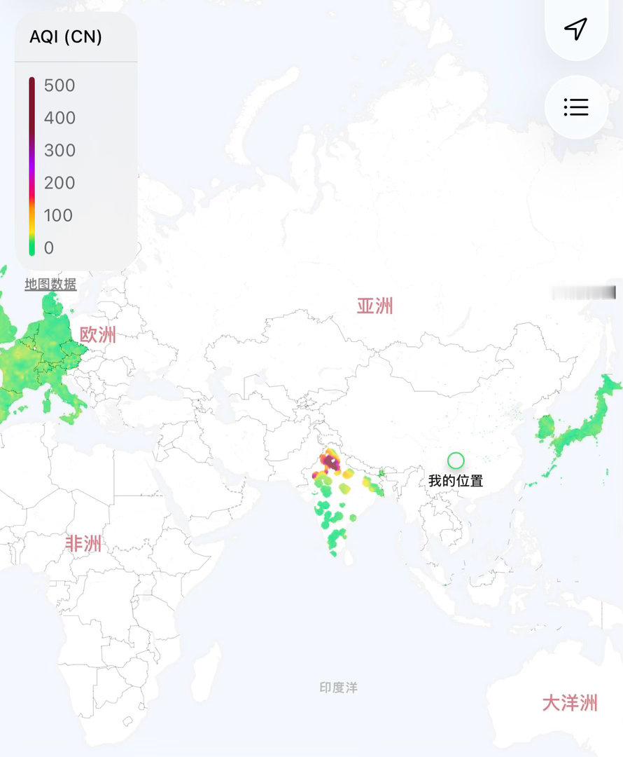 新德里什么情况，这污染程度也太恐怖了吧