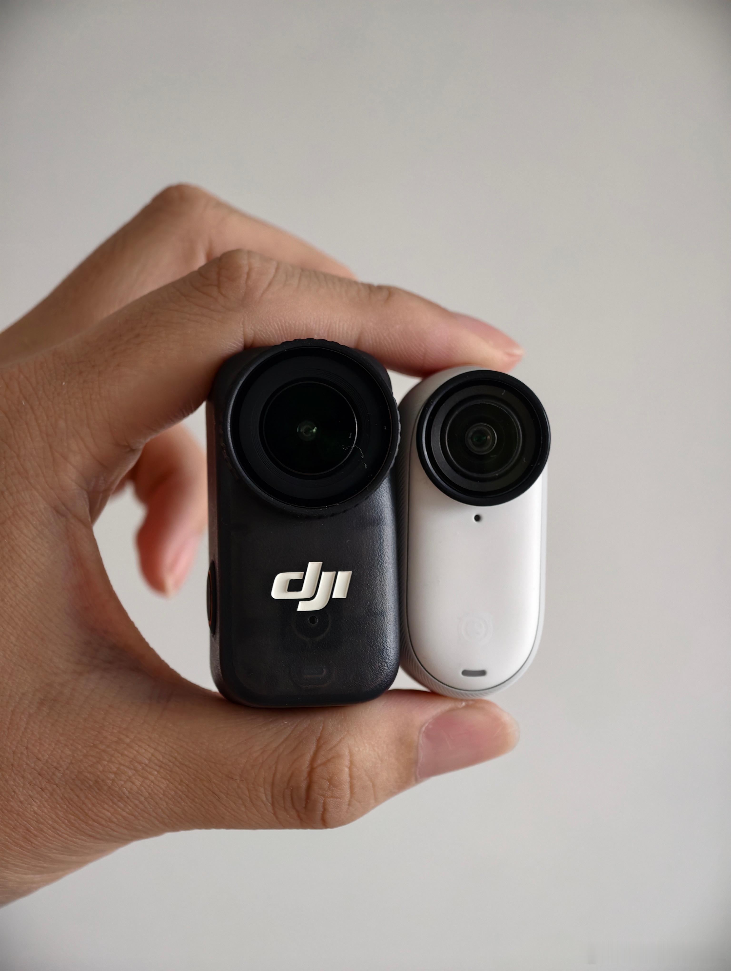 大疆Osmo Nano和Insta360 Go3s，其实平替真还可以，没大太多。