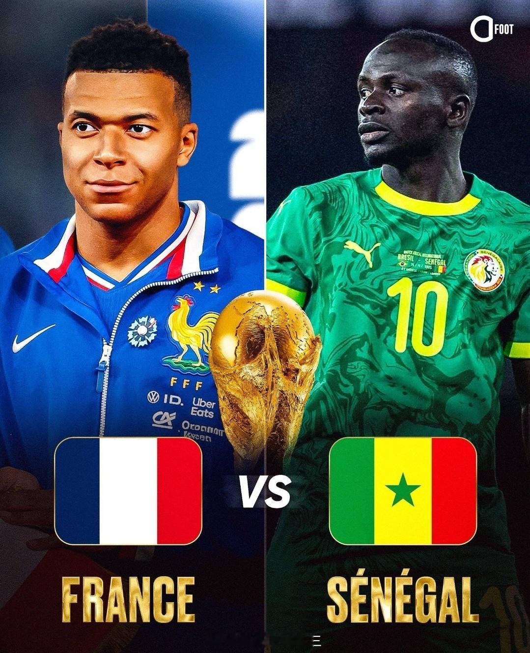 法国时隔24年再度抽中塞内加尔，上次爆冷输球最终小组出局2026美加墨世界杯抽签