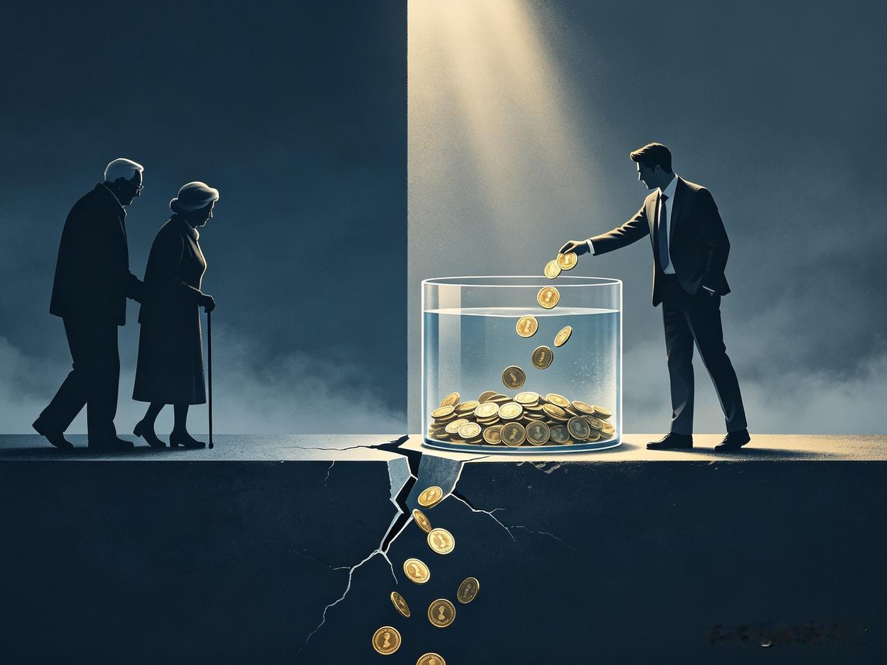 银发离婚潮席卷全球，不是老人不爱了，是年轻人缴的养老金，养不起上一代人了！

日