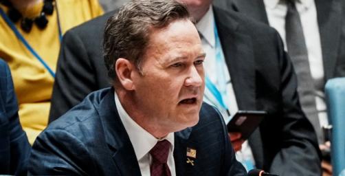 3 月 20 日，美国驻联合国代表沃尔兹说了一句让所有人都惊掉下巴的话。他说：“