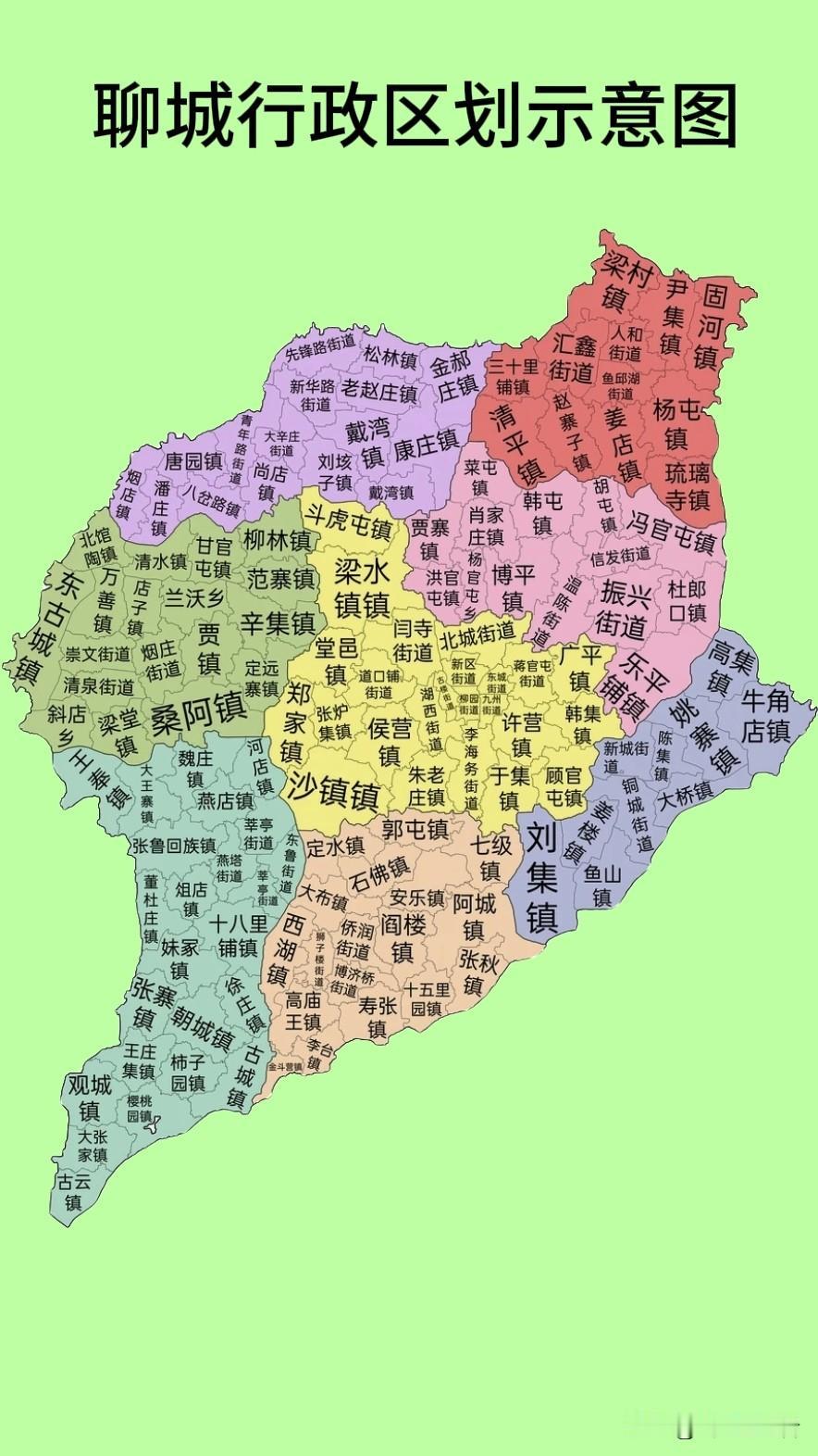 鲁西重镇聊城，一方水土各展所长
 
聊城地处鲁西平原，一马平川，全境少有山地，辖