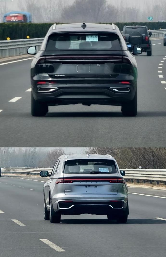 不看车标，单看屁股，你是不是觉得这是同一款车呢？
其实，我也是看了前面的车标，才