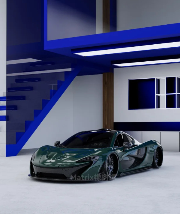 真的绝啦、原来这个是迈凯轮加上这深色暗绿！回头率爆表超跑大赏  迈凯轮