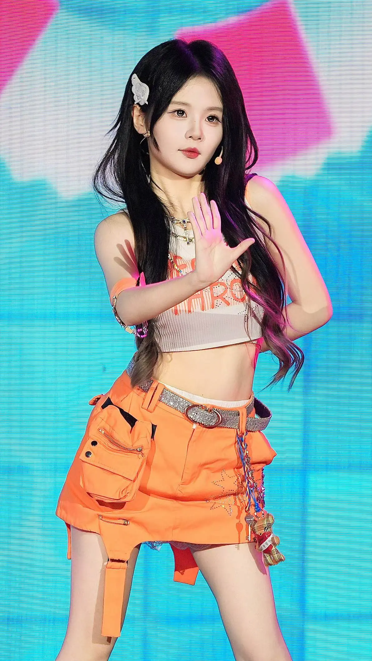 黄宣绮 活力橙色