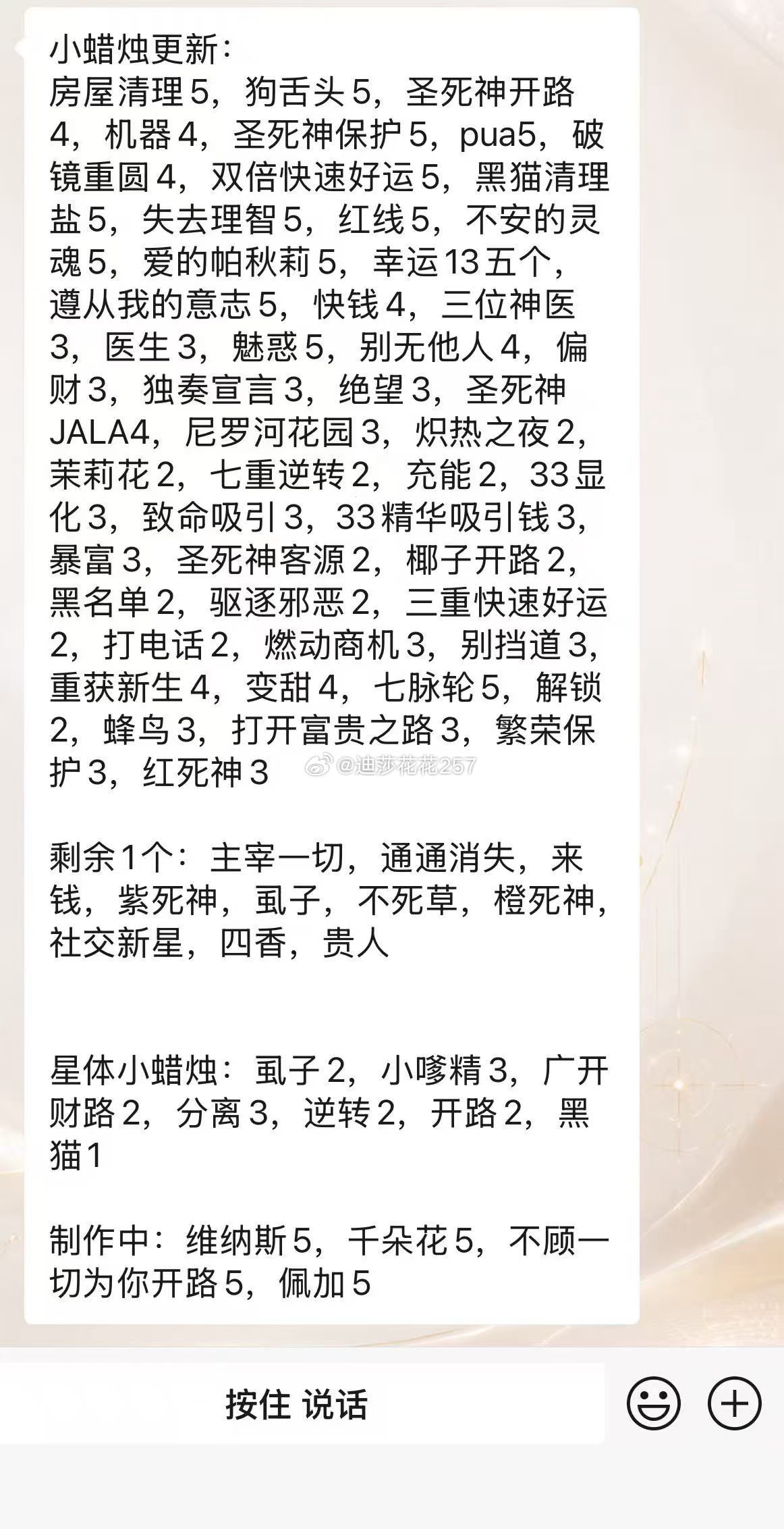 小蜡烛代点欣赏➕清单更新！高品质高颜值高效果！ 