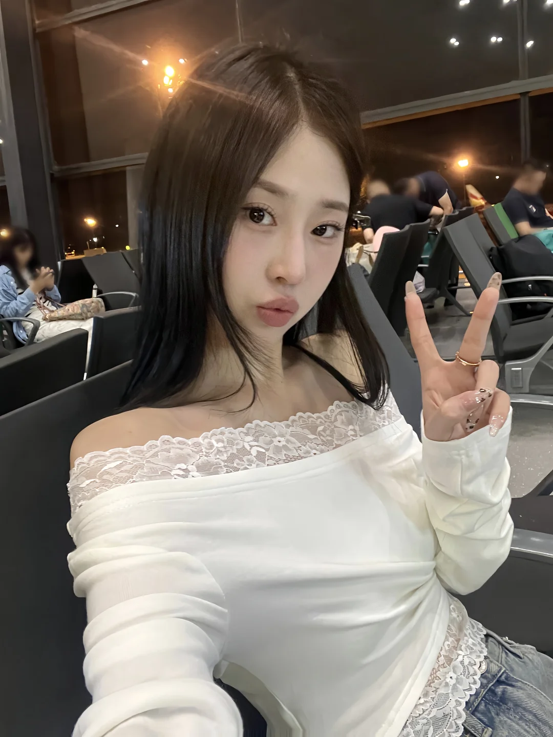 📷存一些机场拍照姿势✈️出发是最有意义的