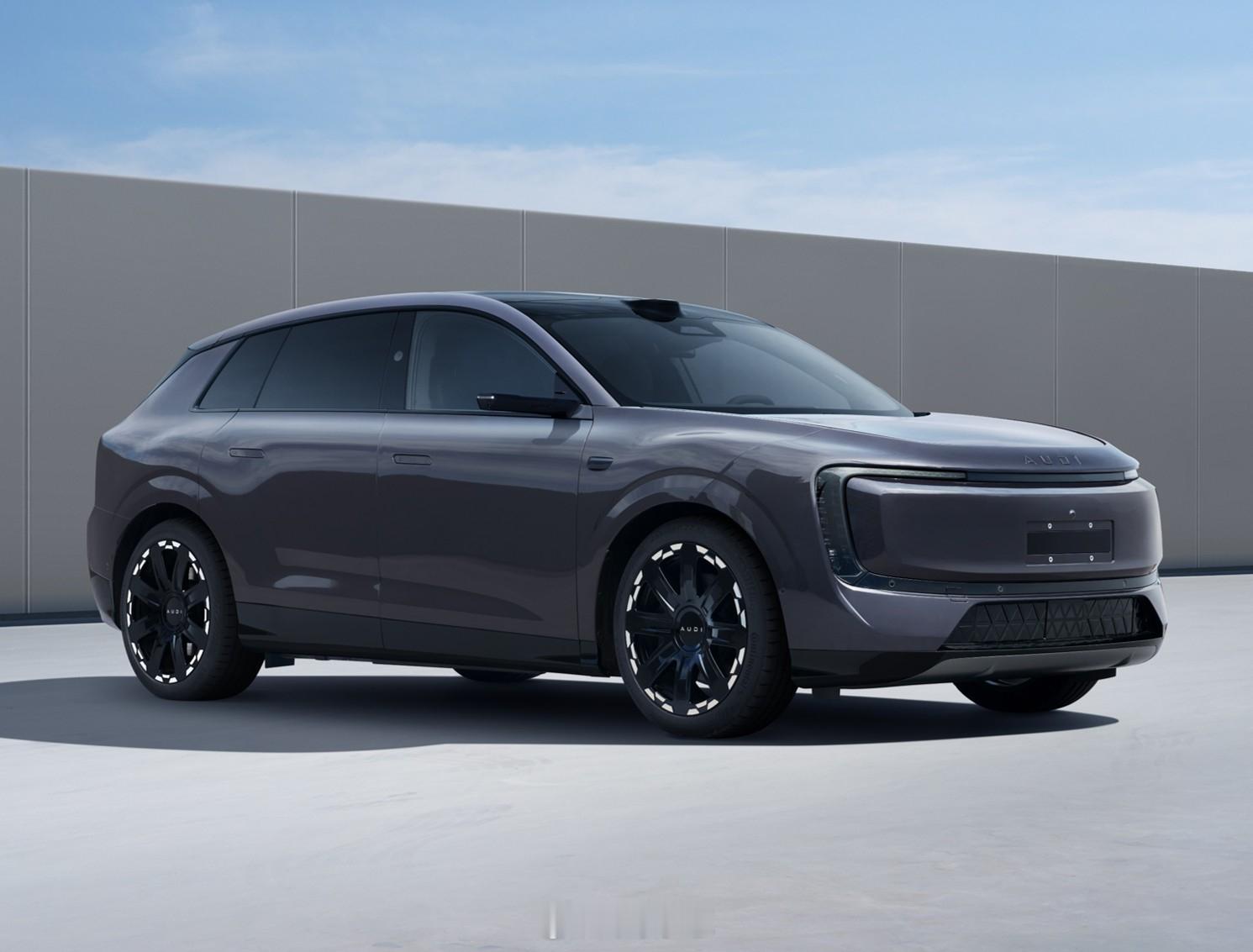 AUDI第二款车要来了！上汽奥迪E7X，尺寸和Q7接近~这套设计语言放SUV会不