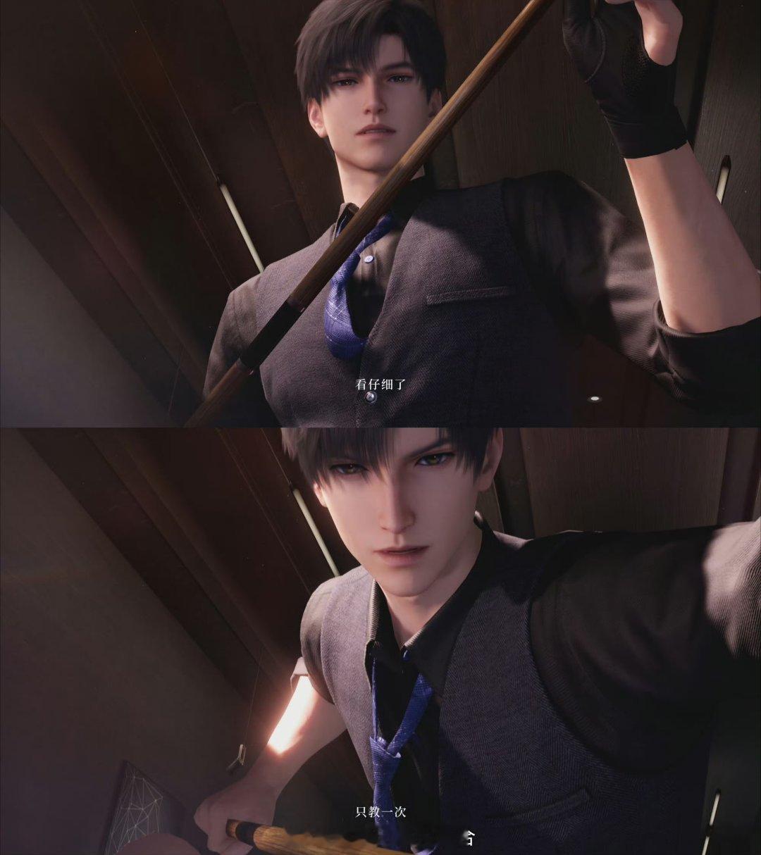 #黎深教学##恋与深空黎深#有点帅的超过了哈，长在多少人的心巴上了啊！#黎深月卡