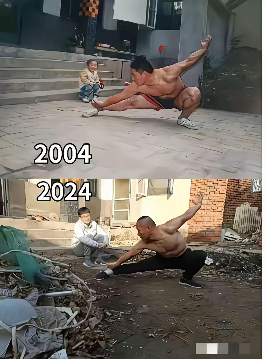 时隔20年，你从中悟到了什么？也许是已经搬家了，为了拍照片又回到原来的地方,长久