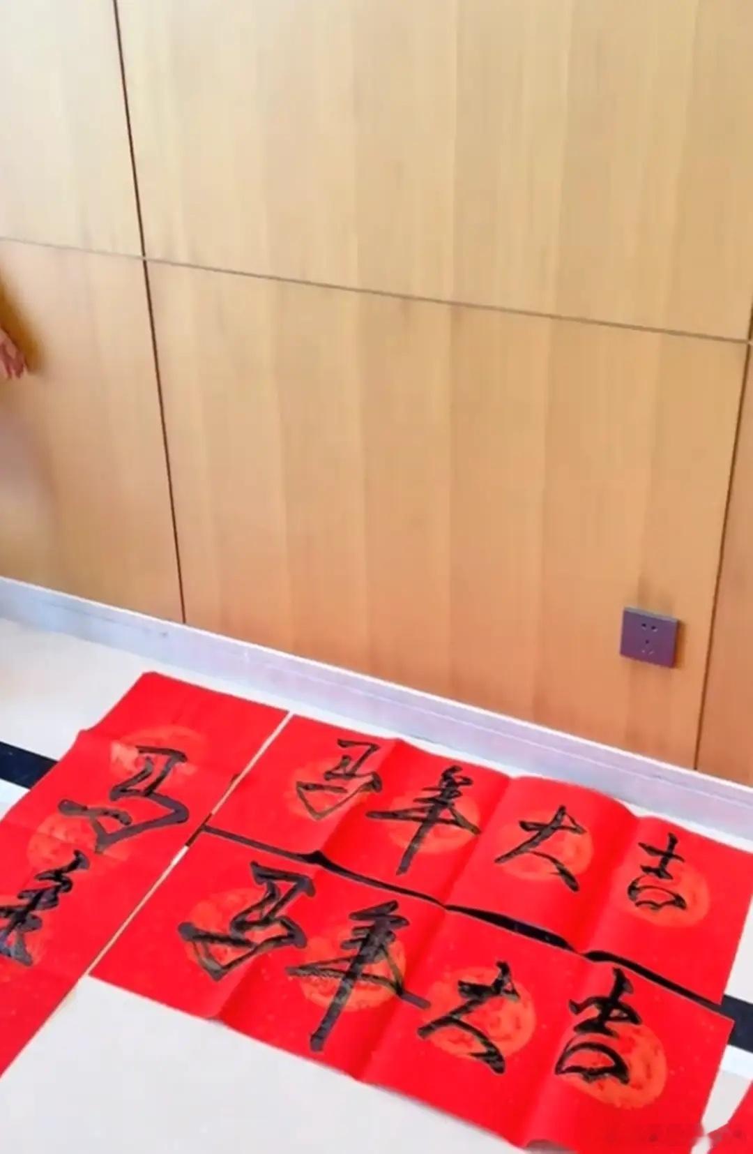 王楠一家三亚过年，别墅大门有5米高超气派，四口穿定制T恤很喜庆！ 