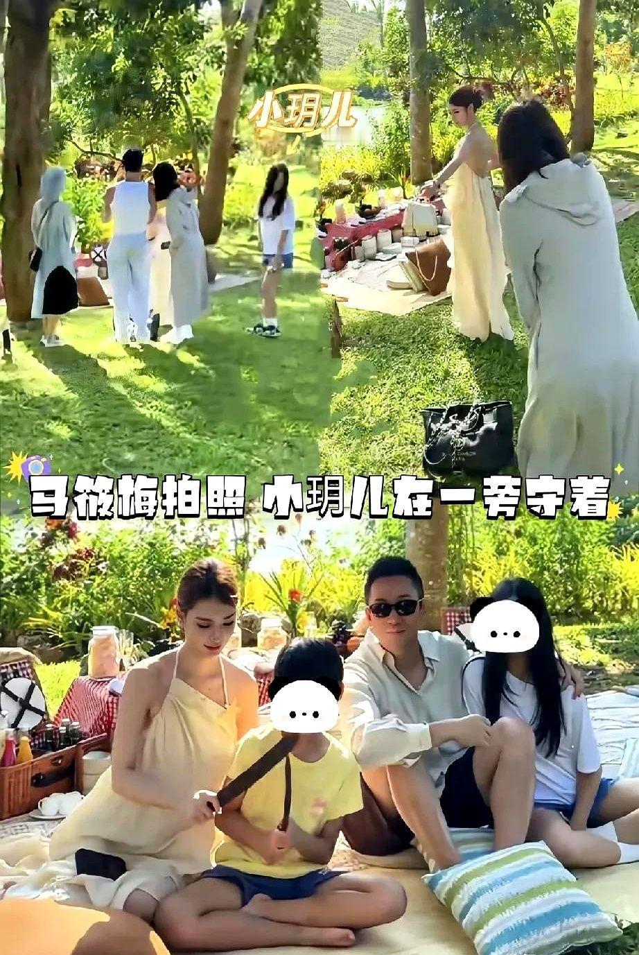 镜头里，小霖霖攥着塑料小宝剑满屋跑，校服衬衫被汗黏在后背，马筱梅在后面追，笑得嗓