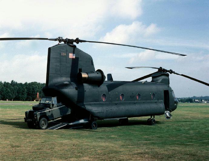 每天认识一件兵器 美国CH-47“支努干”直升机CH-47“支努干”（Chino