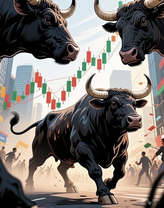 A股今日强势反攻：牛市旗手归来，
有没有和我一样与牛擦肩而过的，满仓油气，

今