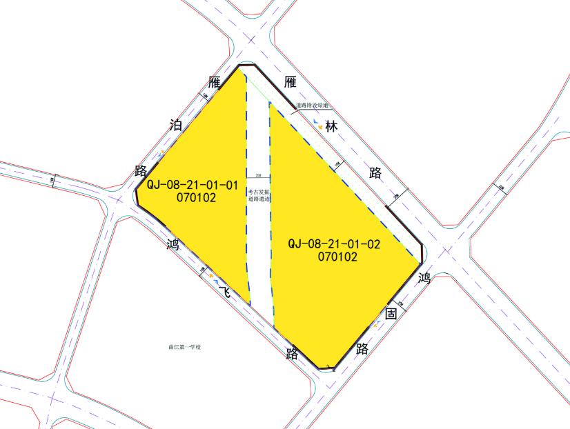 快讯！1月27日，西安土地招拍挂市场推出曲江新区杜陵板块2宗住宅用地，容积率1.