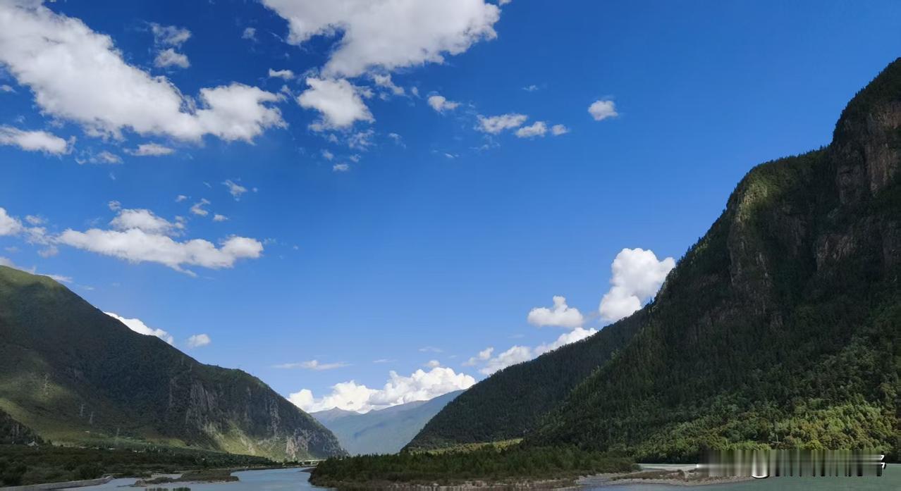 好美的山山水水，蓝天白云分享你喜欢的照片 天空风景美照 蓝天治愈风景 蓝天治愈图