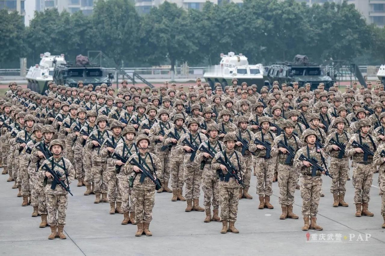重庆武警，海南武警，甘肃武警，宁夏武警，云南武警开训 