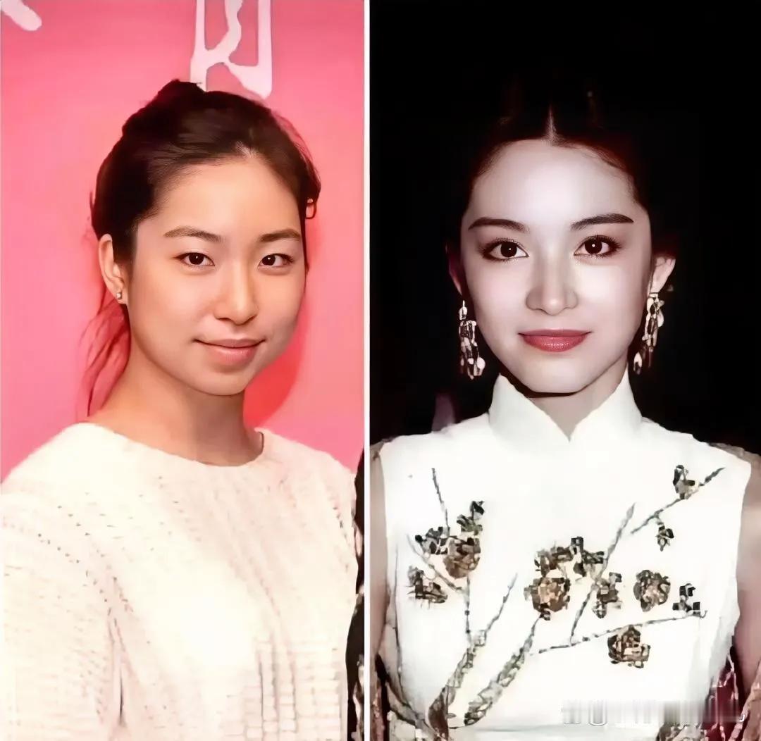 基因这东西真不好说女儿看着很普通完全没有林青霞的影子哪里都不像只有发际线，眉毛，