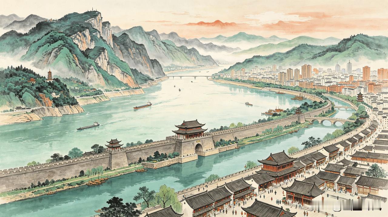宜昌是典型的山水之城，长江穿城奔流，三峡雄奇壮阔，清江温婉如画。城在山水间，江风