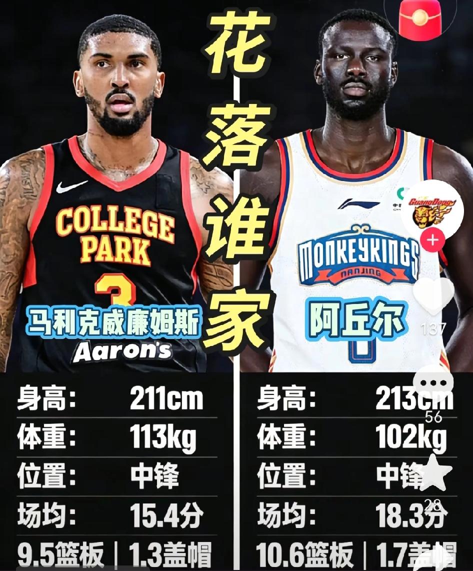 威廉姆斯和阿丘尔被球迷拉郎配，其实很可能错过了好时机

就跟说布朗到香港一样，现