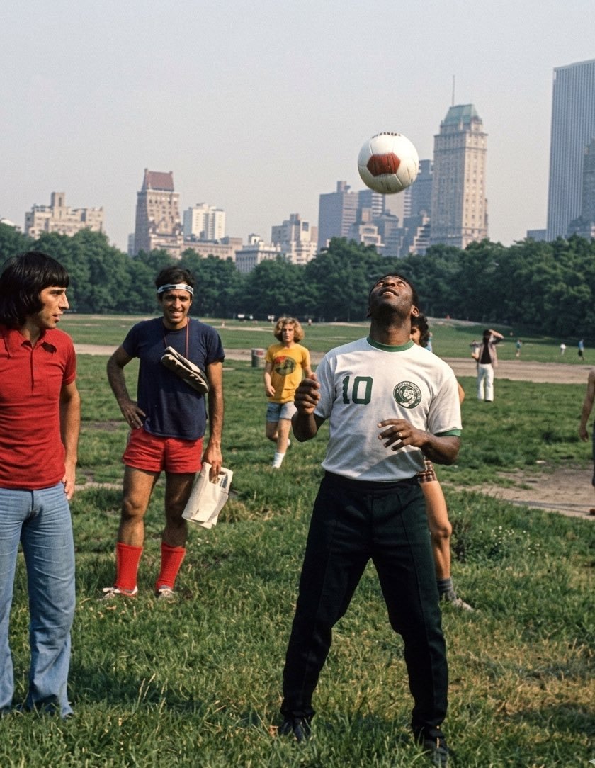 贝利，在纽约冷足-时光机贝利