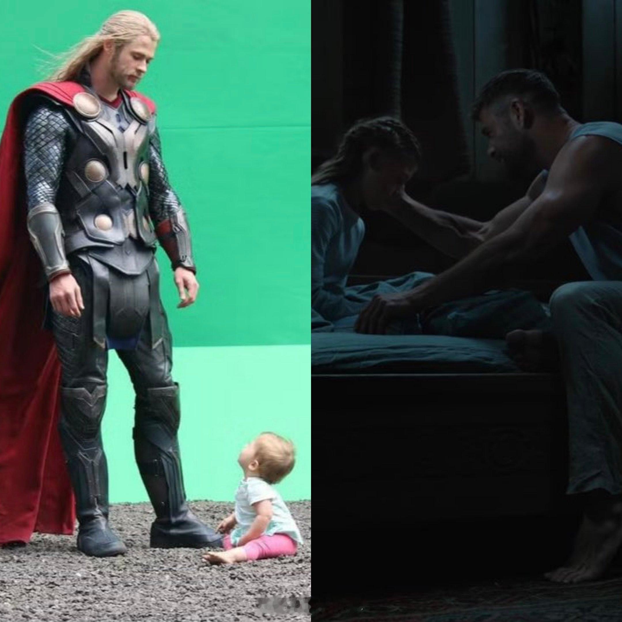 复联5第二支预告从《雷神：黑暗世界》到《复仇者联盟：毁灭日》，海总和他的女儿从戏