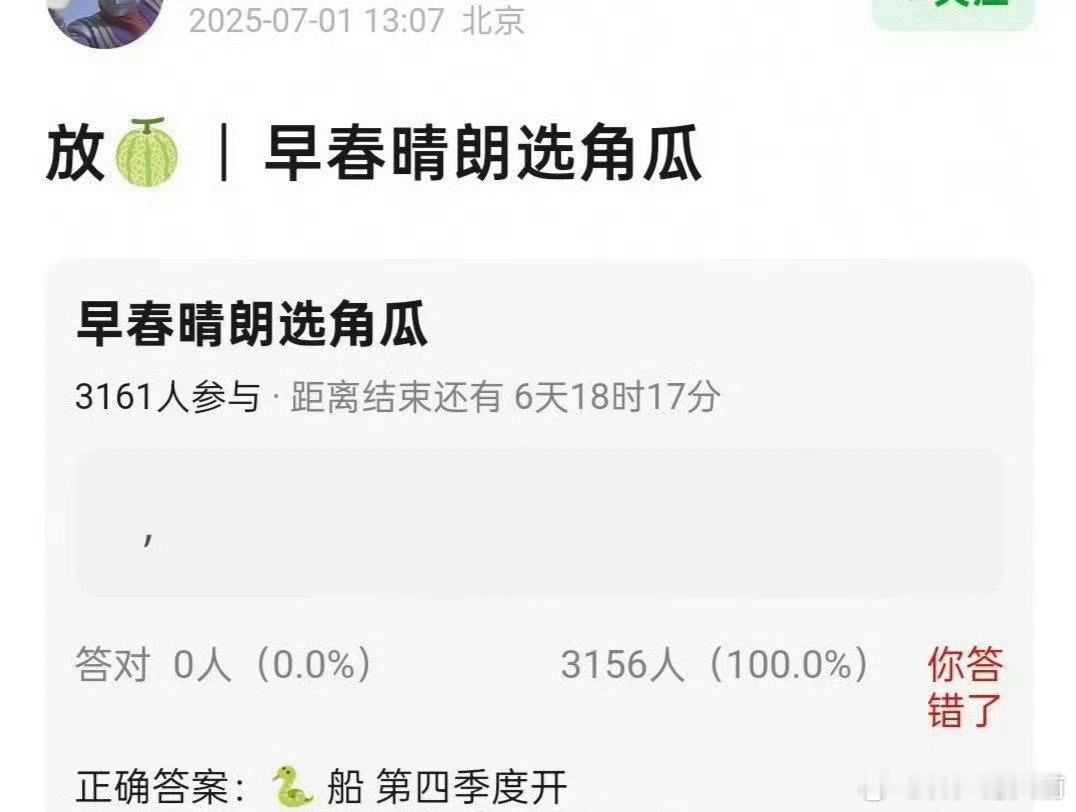 早春晴朗选角 再怎么着也比之前好吧 ​​​