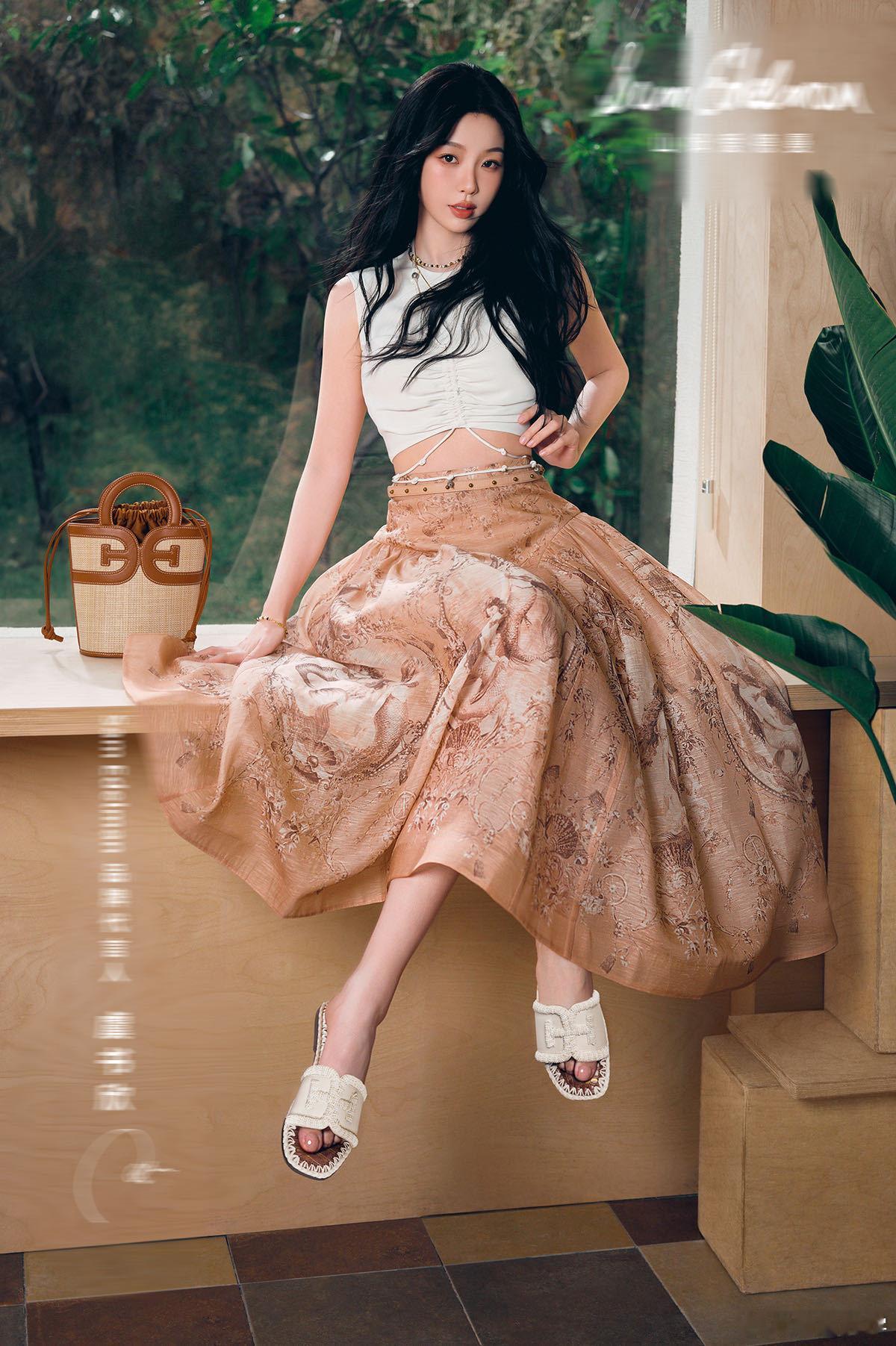 虞书欣波西米亚风造型虞书欣都市游牧风适配度虞书欣这身波西米亚风造型太有范儿了，随