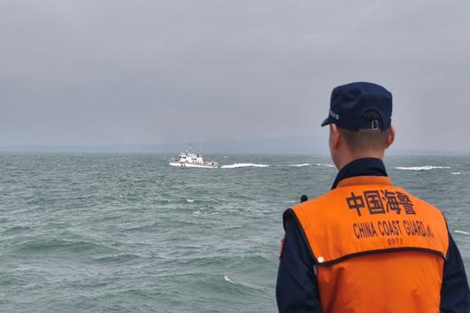台湾安排外国议员搭乘海巡署舰艇前往金门水域巡视后，中国大陆国台办指出，这是一次“