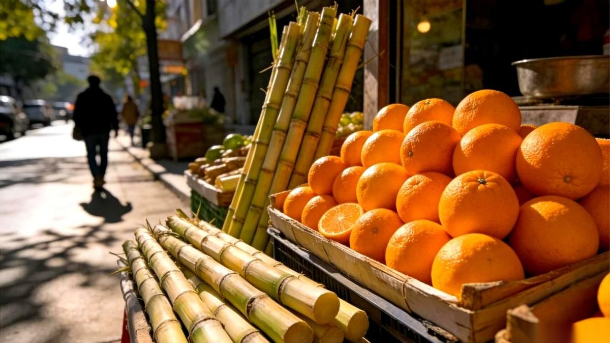 今天早上，我彻底被一根甘蔗给上了一课。
8块8一根。
老板还一个劲儿说，卖完这批