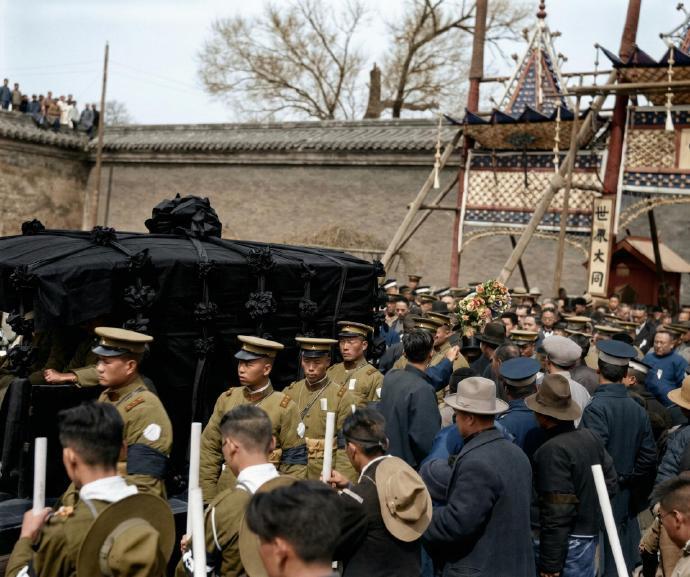 摄影记录历史 - 1925年3月孙中山的葬礼