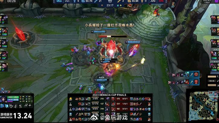 【#2023德玛西亚杯# 决赛BLG 2-0 JDG】

恭喜BLG再下一局！手