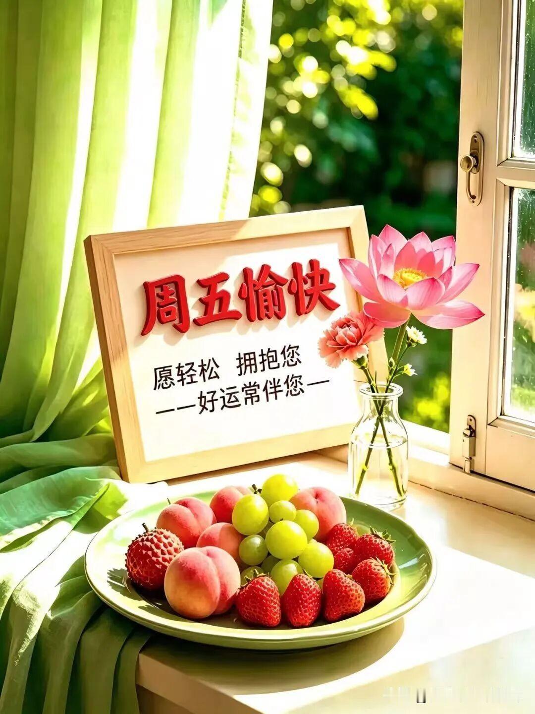 2026/07/10/（农历五月廿六）周五早安！周五愉快，愿轻松拥抱您，好运常伴